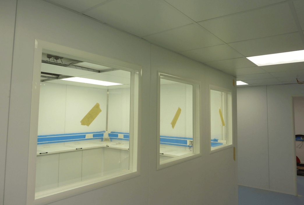 cleanroom window