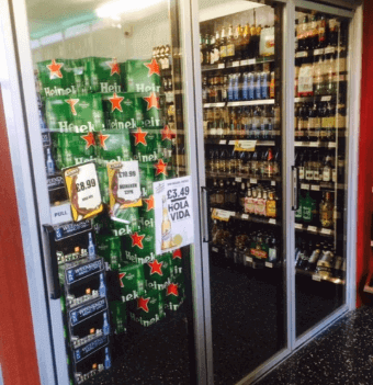 beer fridge