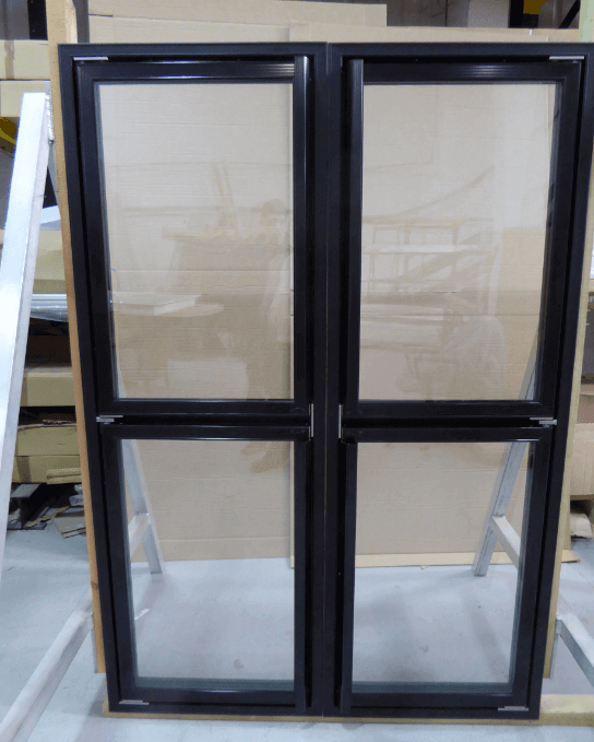 doors with black frames